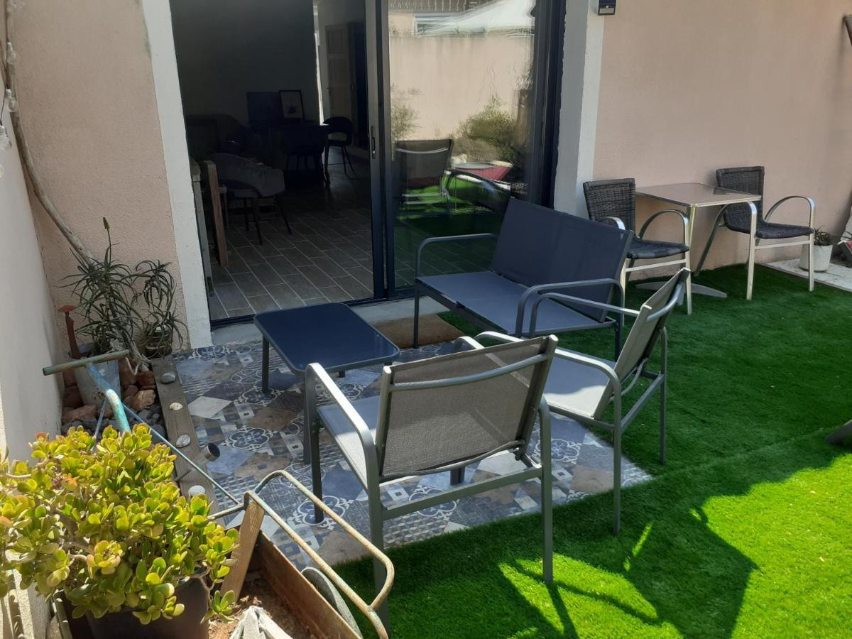 Loft Avec Clim, Parking Et Jardin Proche De La Mer Villa Sauvian Екстериор снимка