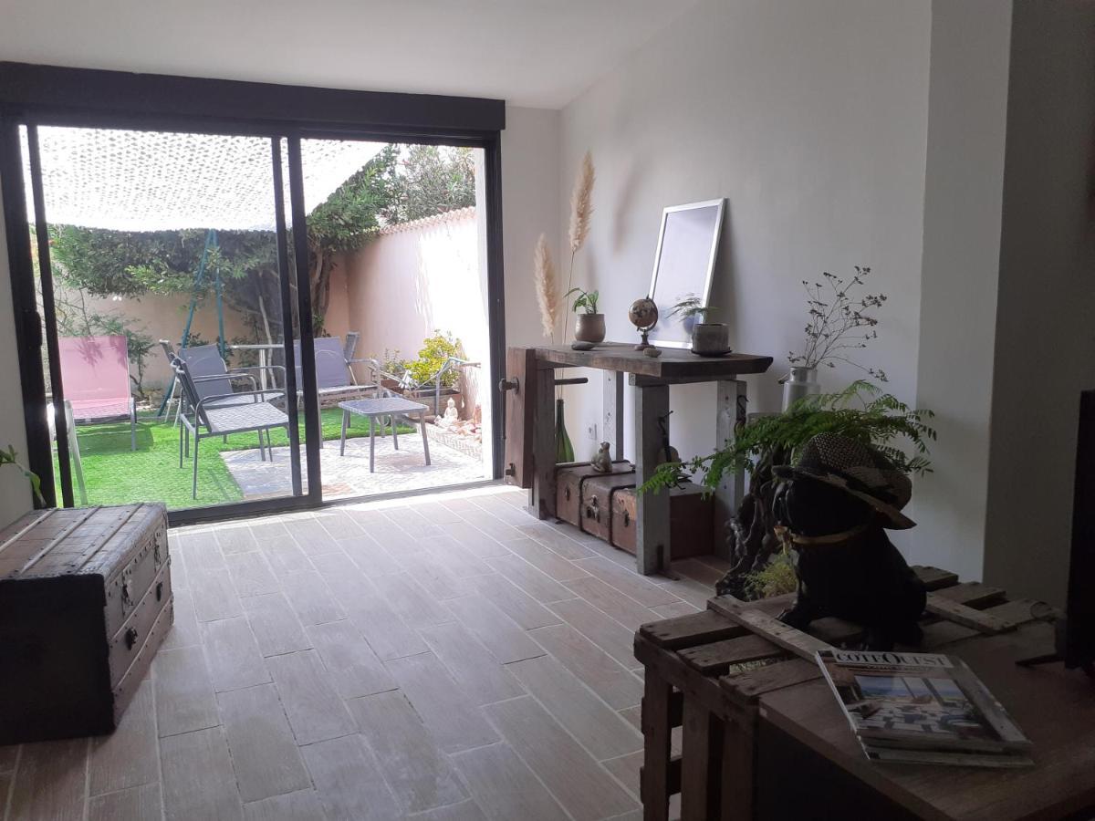 Loft Avec Clim, Parking Et Jardin Proche De La Mer Villa Sauvian Екстериор снимка